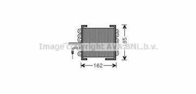 AVA QUALITY COOLING ms2443 -  Топливный радиатор